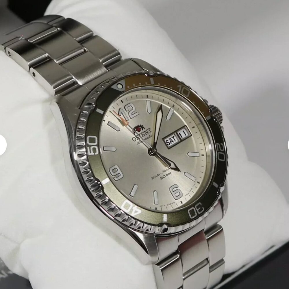 Orient Silver Dial Men's Automatic Watch